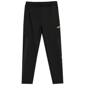 4F M102 Boys Trousers, Black