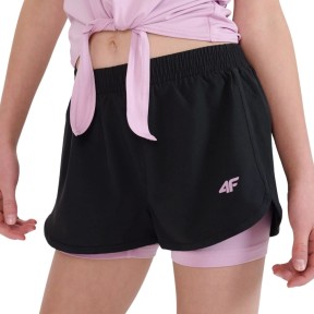4F TFSHF0844 2-in-1 Running Shorts - Girls