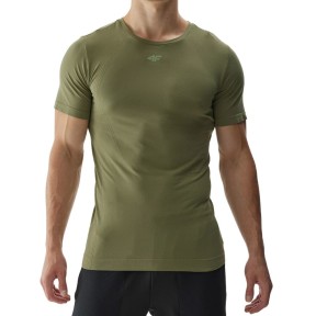 4F TFTSM0975 Men's T-Shirt FNK, Olive