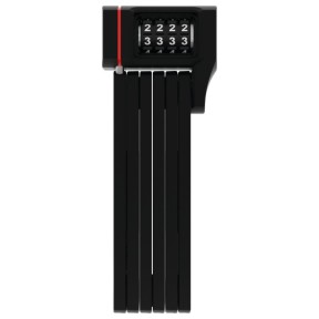 Abus Bordo Folding Lock uGrip 5700 Combo 80cm, Black