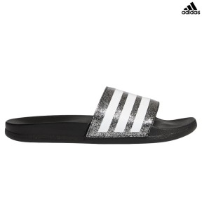 adidas Adilette Comfort Kids Slides, Core Black/Cloud White