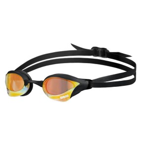 Arena Cobra Core Swipe Mirror, Yellow Copper/Black
