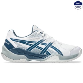Asics Gel-Powerbreak GS Kids Shoes, White/Vintage Indigo