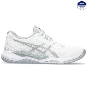 Asics Gel-Tactic 12 Women's Shoes, White/Pure Silver