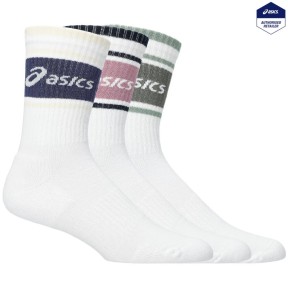 Asics Logo Crew 3pair Sports Socks - Unisex