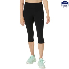 Asics Road High Waist Capri 3/4 Running Tights - Women's
