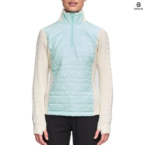 Bjorn Daehlie Half Zip Comfy Women's, Iced Aqua
