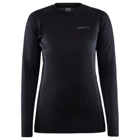 Craft Core Warm Baselayer LS Tee Women's, Black