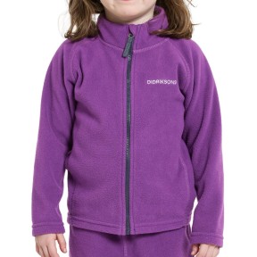 Didriksons Monte Full-Zip Fleece Jacket - Kids