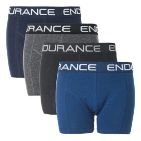 Endurance Burke Jr Boxershorts - 4 Pack, Multicolor