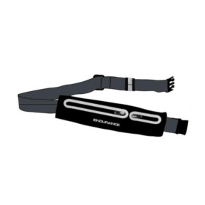 Endurance Goron Ultra Thin Waist Bag, Black