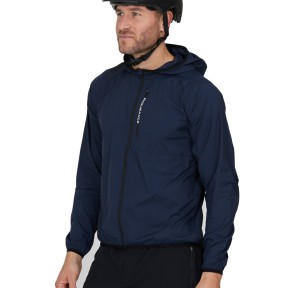 Endurance Ditlev Men's Cycling/MTB Jacket W/Hood, Dark Sapphire