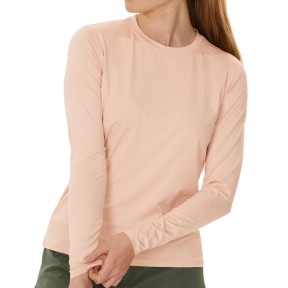 Endurance Maje Women's Melange L-S Tee, Peach Whipe