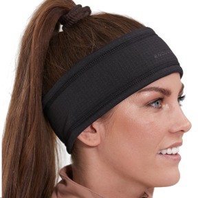 Endurance Nevier Waffle Headband, Black