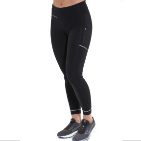 Endurance Thadea Women's Winter Pocket Tights, Black