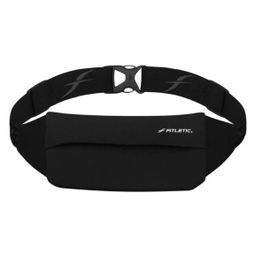Fitletic Zipless Running & Travel Belt, Black