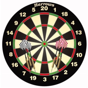 Harrows Bristow's Family Dartboard 