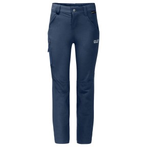 Jack Wolfskin Activate Kids Softshell Pants, Dark Indigo