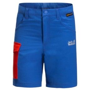 Jack Wolfskin Active Softshell Kids Shorts, Coastal Blue