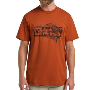 Jack Wolfskin Brand Casual T-Shirt - Men's