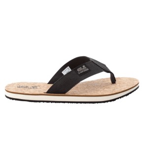 Jack Wolfskin Ecostride 2 Men's Slippers, Phantom/Cork