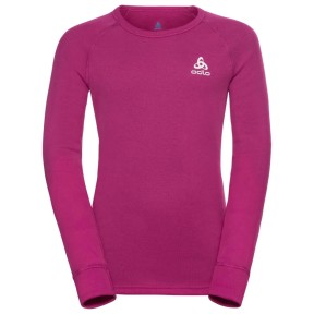 Odlo Active Warm Eco Kids LS Base Layer Top, Festival Fuchsia