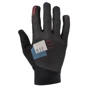 R2 Vallnord Bike Gloves, black-blue