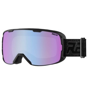 Relax Ace Ski Goggles, Matte Black, Pink