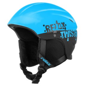 Relax Twister Kids Ski Helmet, Matt Blue/Black