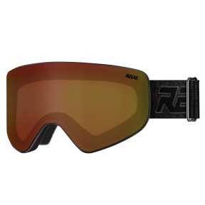 Relax Sierra Ski Goggles, Matt Black, Brown Inferno Sensor