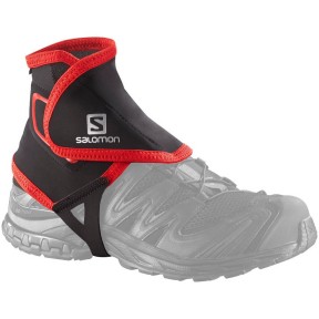 Salomon Tral Gaiters High, black/red, 380021