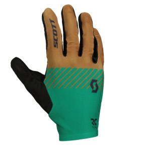 Scott RC Team LF Bike Gloves b.brown-a.green