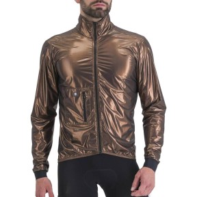 Sportful Giara Packable Men's Jacket, Metal Bronze