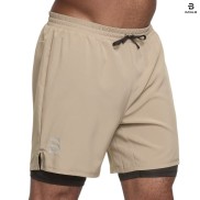 Bjorn Daehlie Run 2 in 1 Running Shorts - Men's