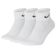 Nike Cushioned Ankle Socks, 3 Pairs, White