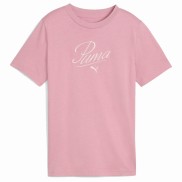 Puma Essentials Script T-Shirt Teenager, pink