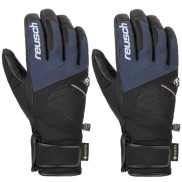 Reusch Beat GTX Men's Alpine Ski Gloves, Black/Blue