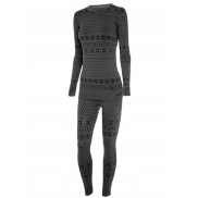 Viking Women's Base Layer Set Brita, Grey