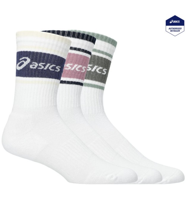Asics Logo Crew 3pair Sports Socks - Unisex