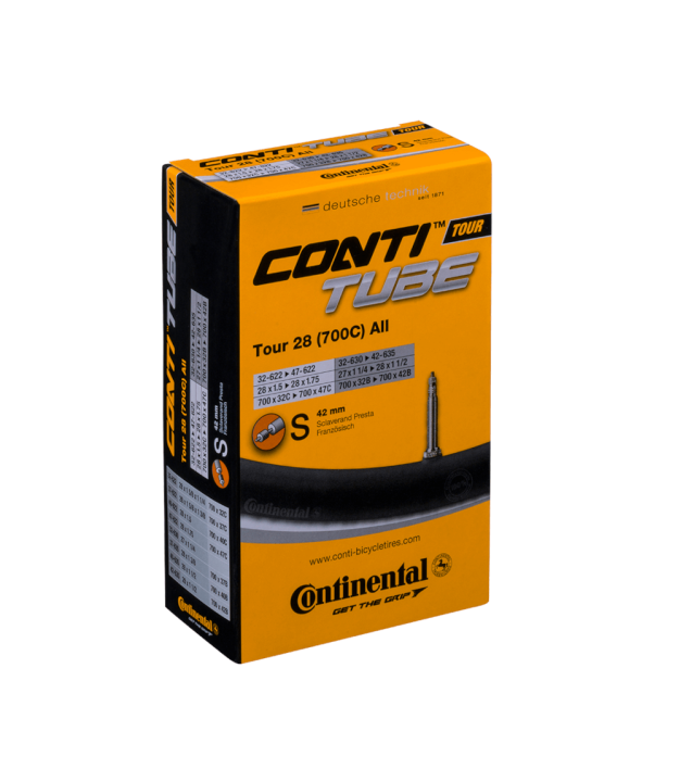 Continental Tour Inner 28'' Tube, 42mm, Presta