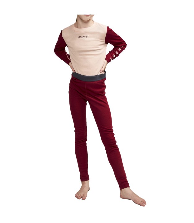 Craft Core Warm Baselayer Set Jr Kids, Gum