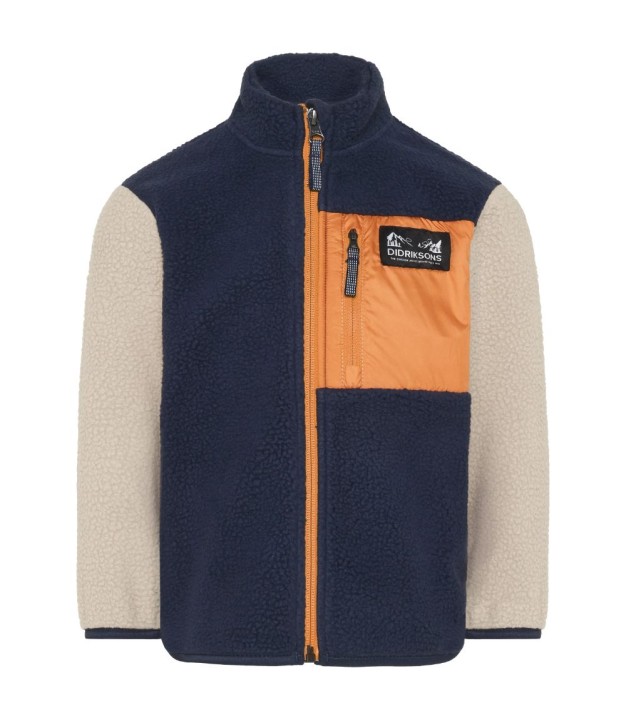 Didriksons Anten Full-Zip Fleece Jacket - Kids