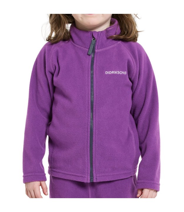 Didriksons Monte Full-Zip Fleece Jacket - Kids