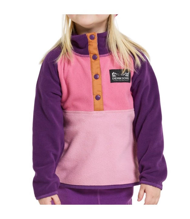 Didriksons Monte Half Button Fleece - Kids
