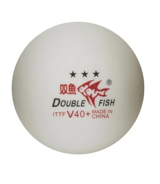 Double Fish 40+3-stars Table Tennis Ball 10 pcs