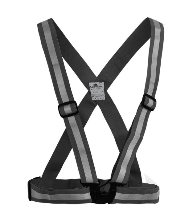 Endurance Elasticated Exercise Belt (Salzmann), Black