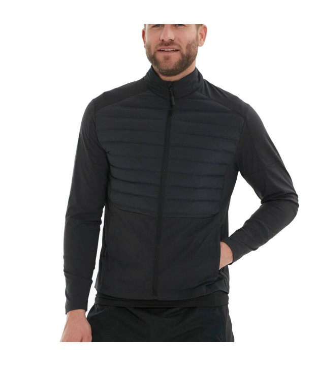 Endurance Benst Men's Primaloft Hybrid Jacket, Black