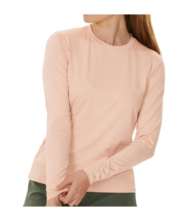 Endurance Maje Women's Melange L-S Tee, Peach Whipe