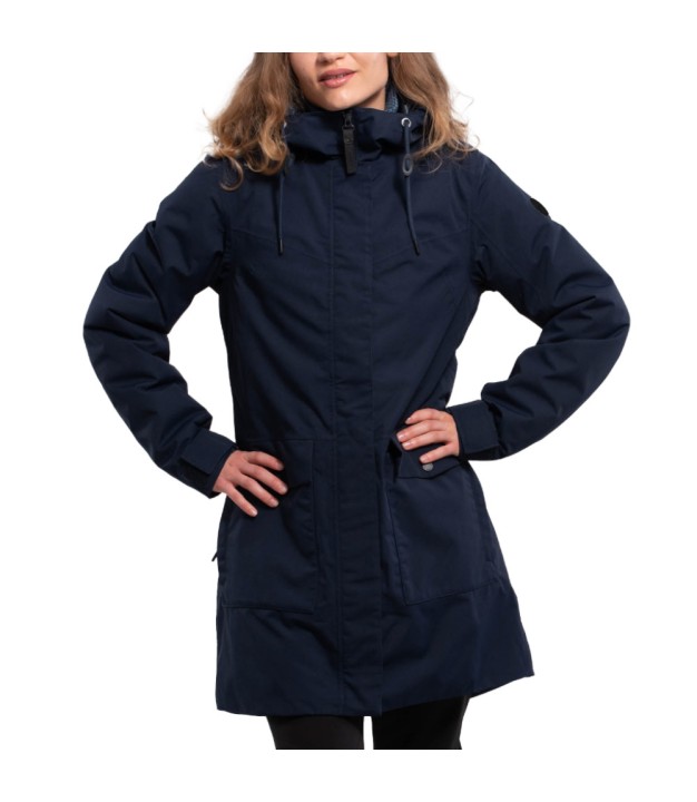Icepeak Alpena Women's Parka, Dark Blue