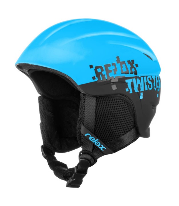 Relax Twister Kids Ski Helmet, Matt Blue/Black